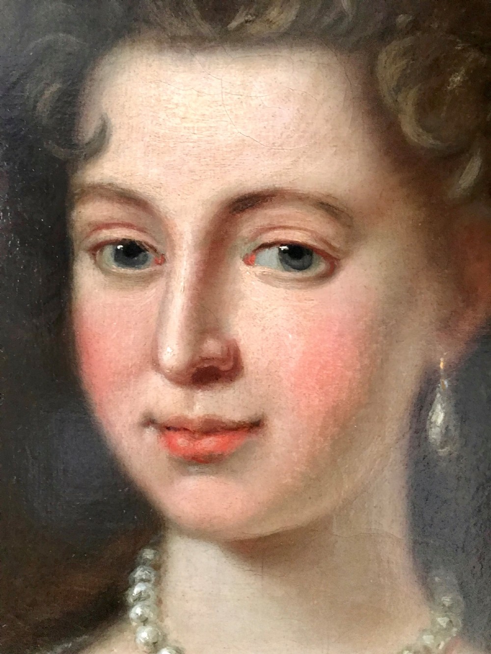Portrait of a Lady c. 1690; Circle or Studio of Largilliere. View IV