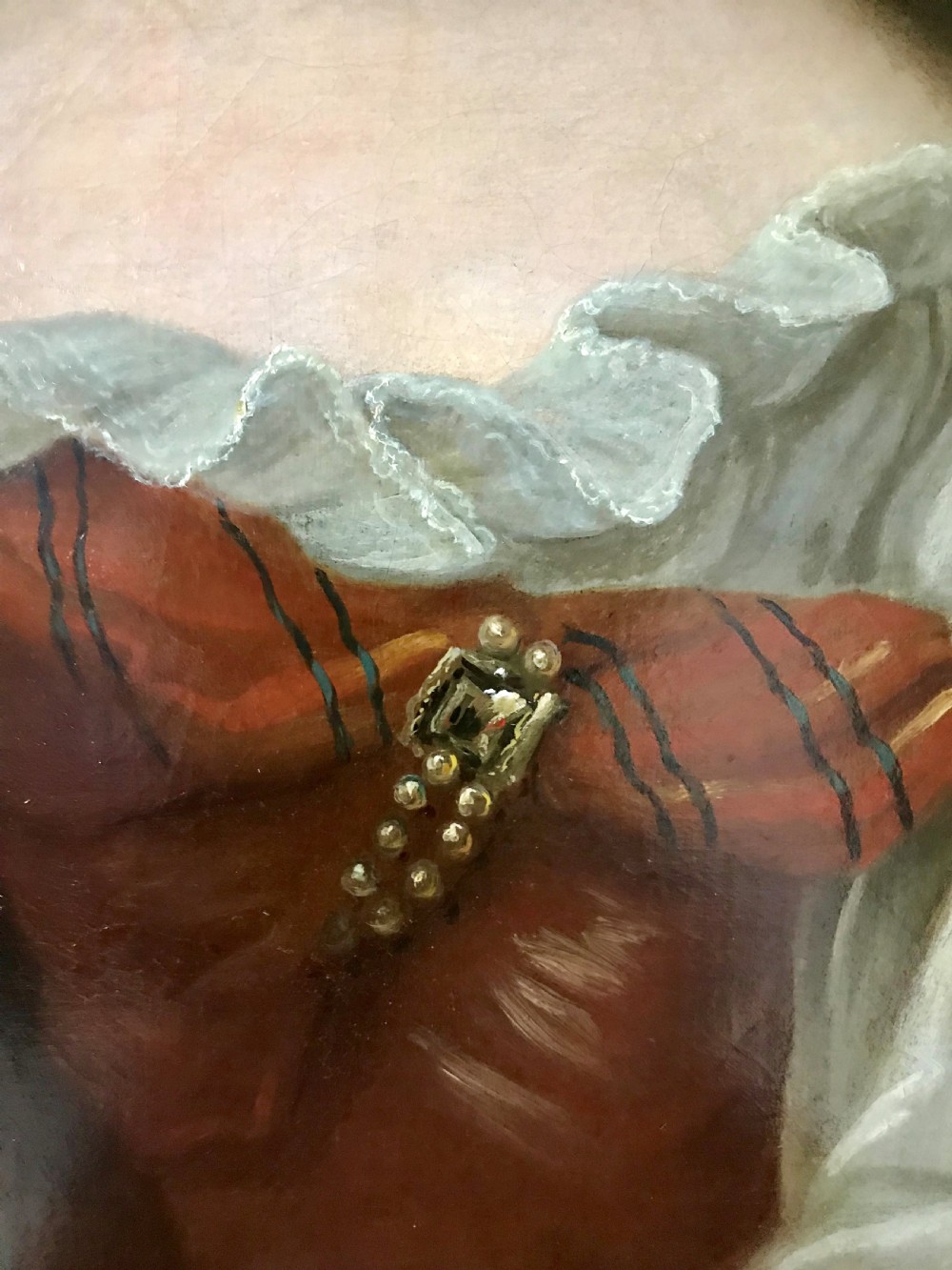 Portrait of a Lady c. 1690; Circle or Studio of Largilliere. View V