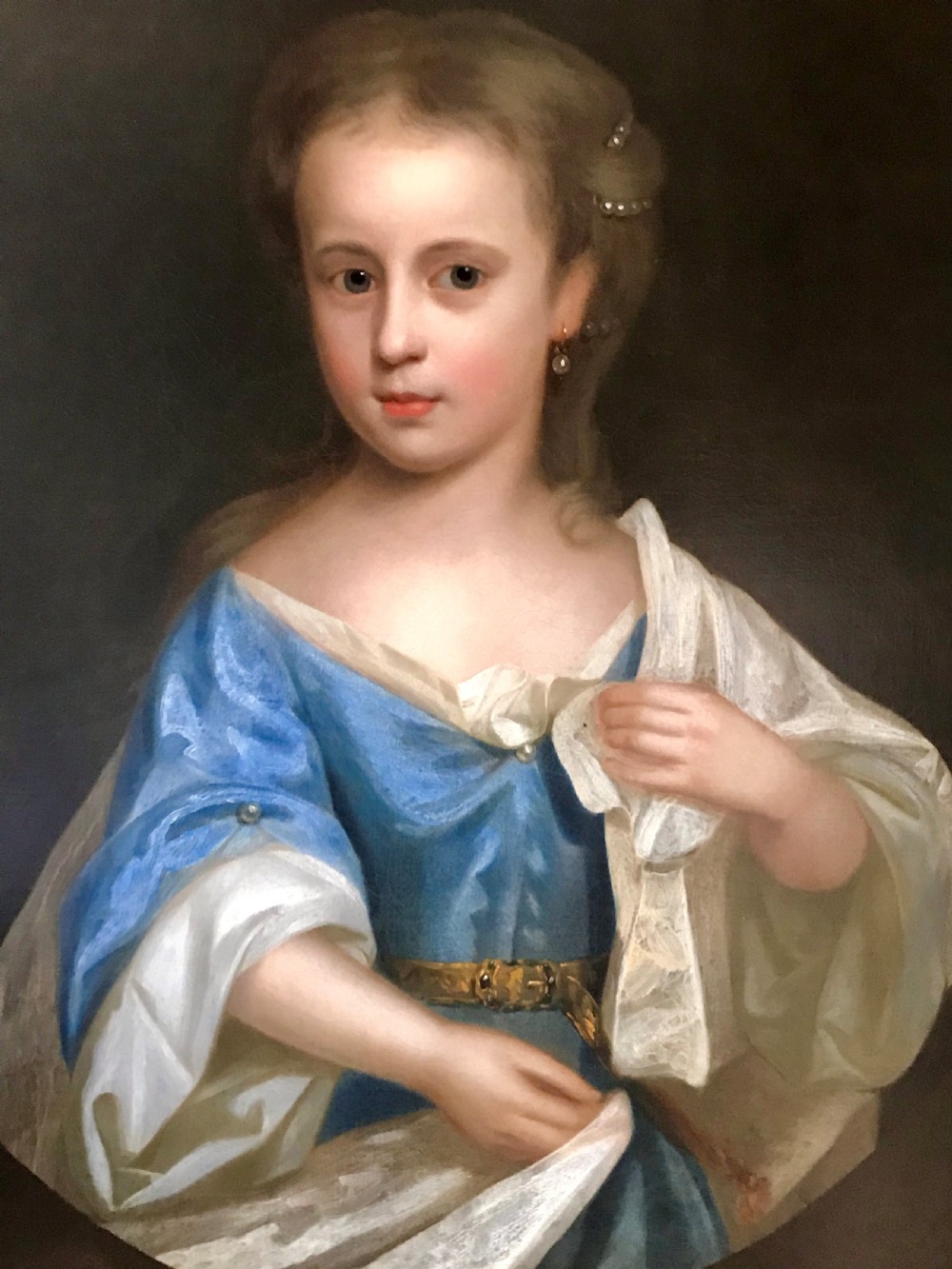 Portrait of Miss Catherine Johnson 1710; by Anthony Russel View II