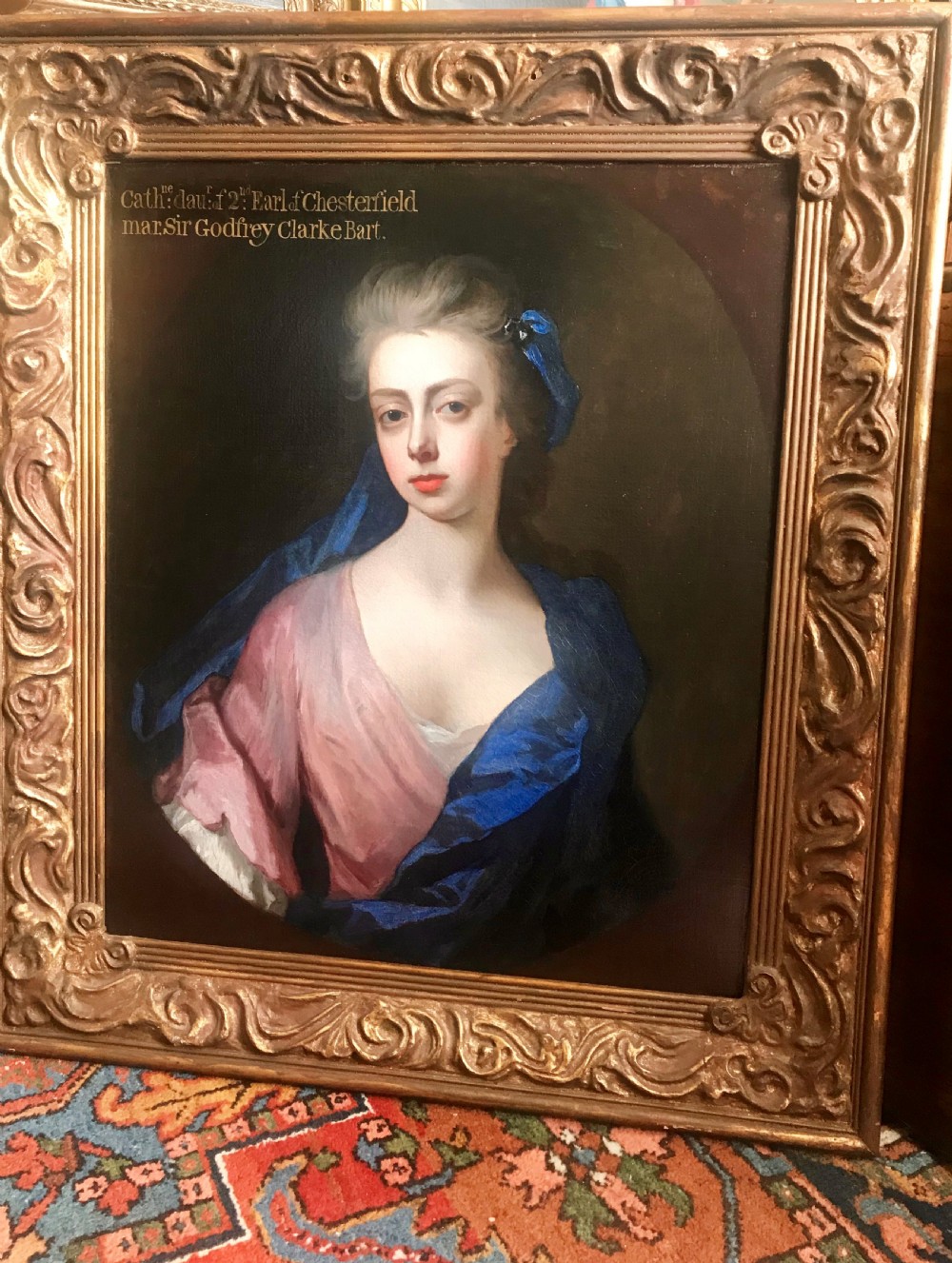 Portrait of Lady Catherine Stanhope c.1706; by Michael Dahl.