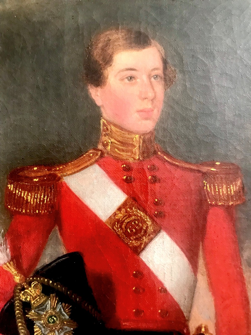 Portrait of Captain John Spring c.1835; Attributed to William Salter.
 View III