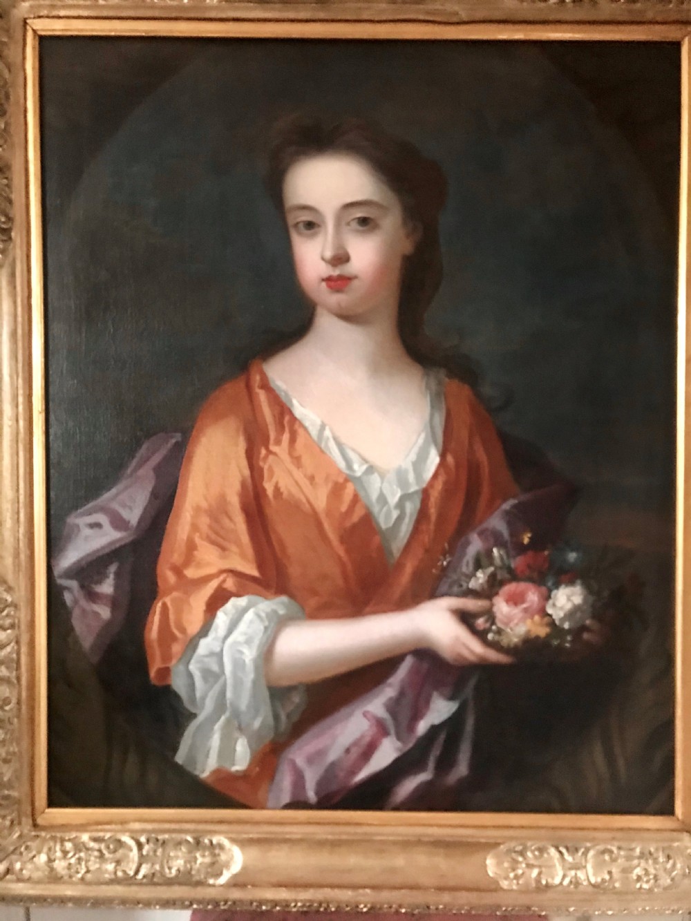 Portrait of a Young Girl c.1710; Circle of Charles D'Agar.