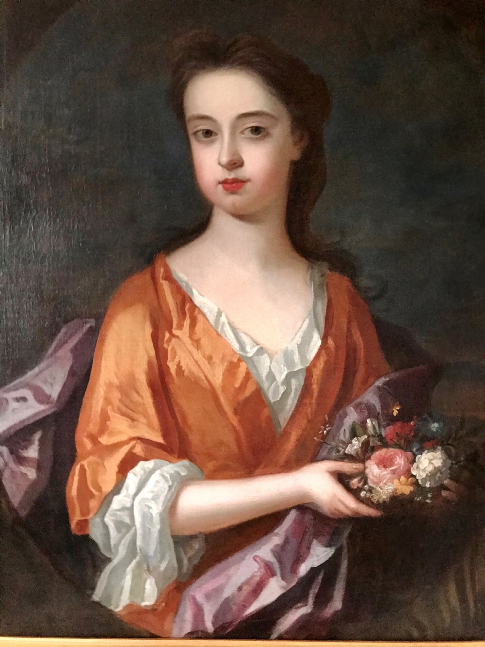 Portrait of a Young Girl c.1710; Circle of Charles D'Agar. View II
