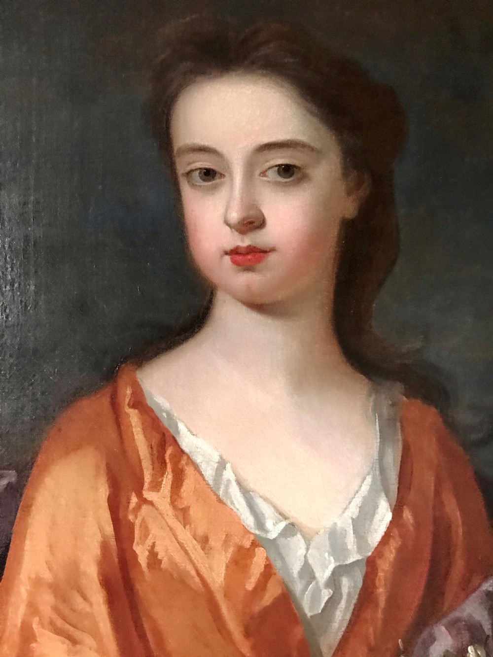 Portrait of a Young Girl c.1710; Circle of Charles D'Agar. View III