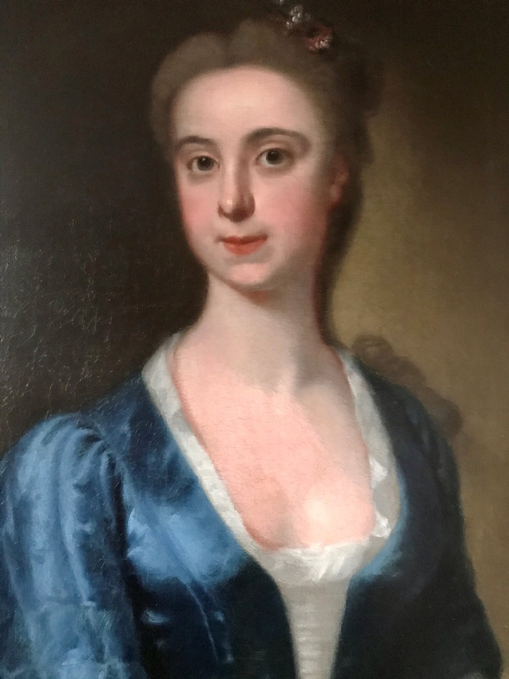 Portrait of Martha Clay (nee Rowley) c.1735; Follower of Kneller. View II