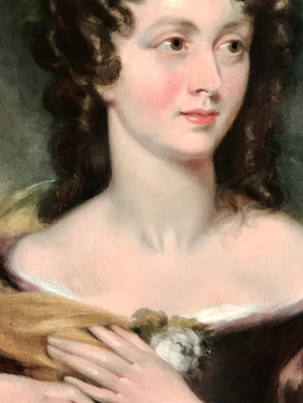 Portrait of a Young Lady c.1835, Circle or Studio of Sir Martin Archer Shee. View III