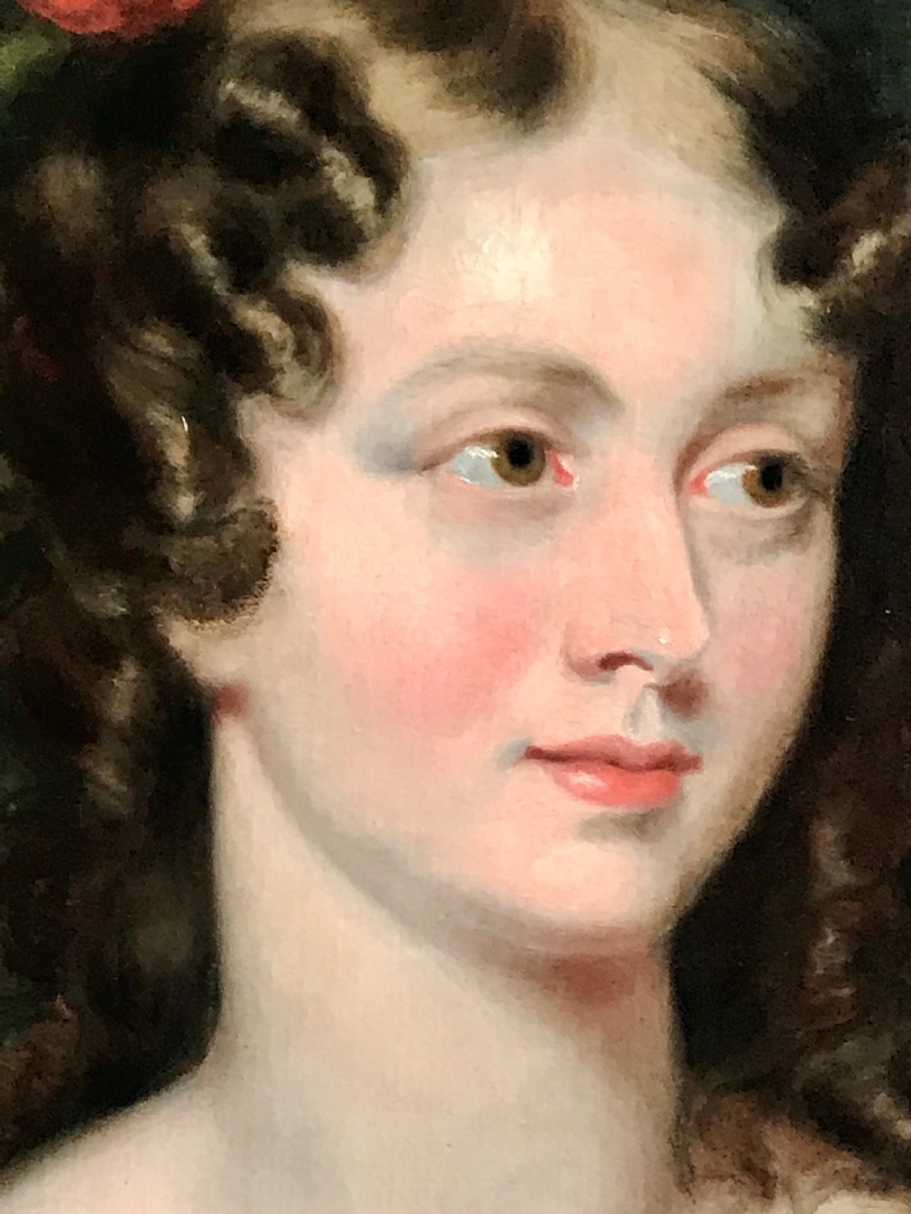 Portrait of a Young Lady c.1835, Circle or Studio of Sir Martin Archer Shee. View IV