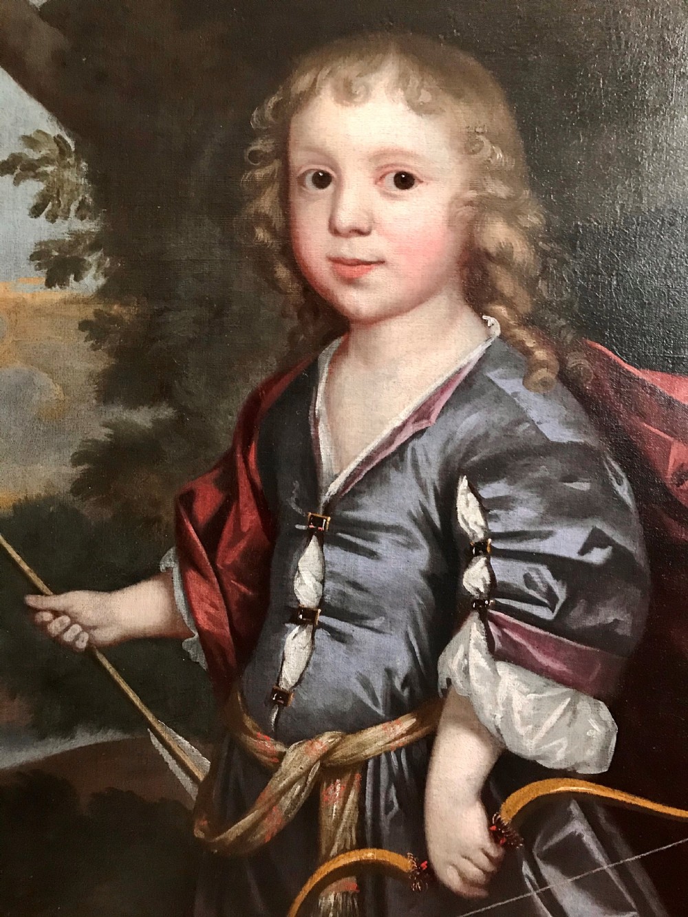 Portrait of a Young Boy of the Townshend family, by Charles Jervas. View II