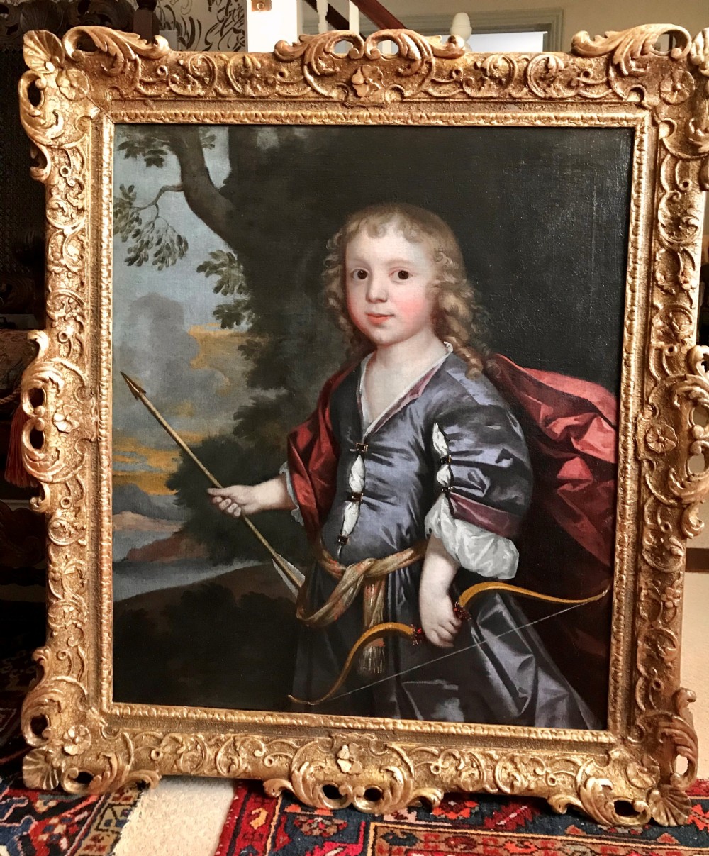 Portrait of a Young Boy of the Townshend family, by Charles Jervas.