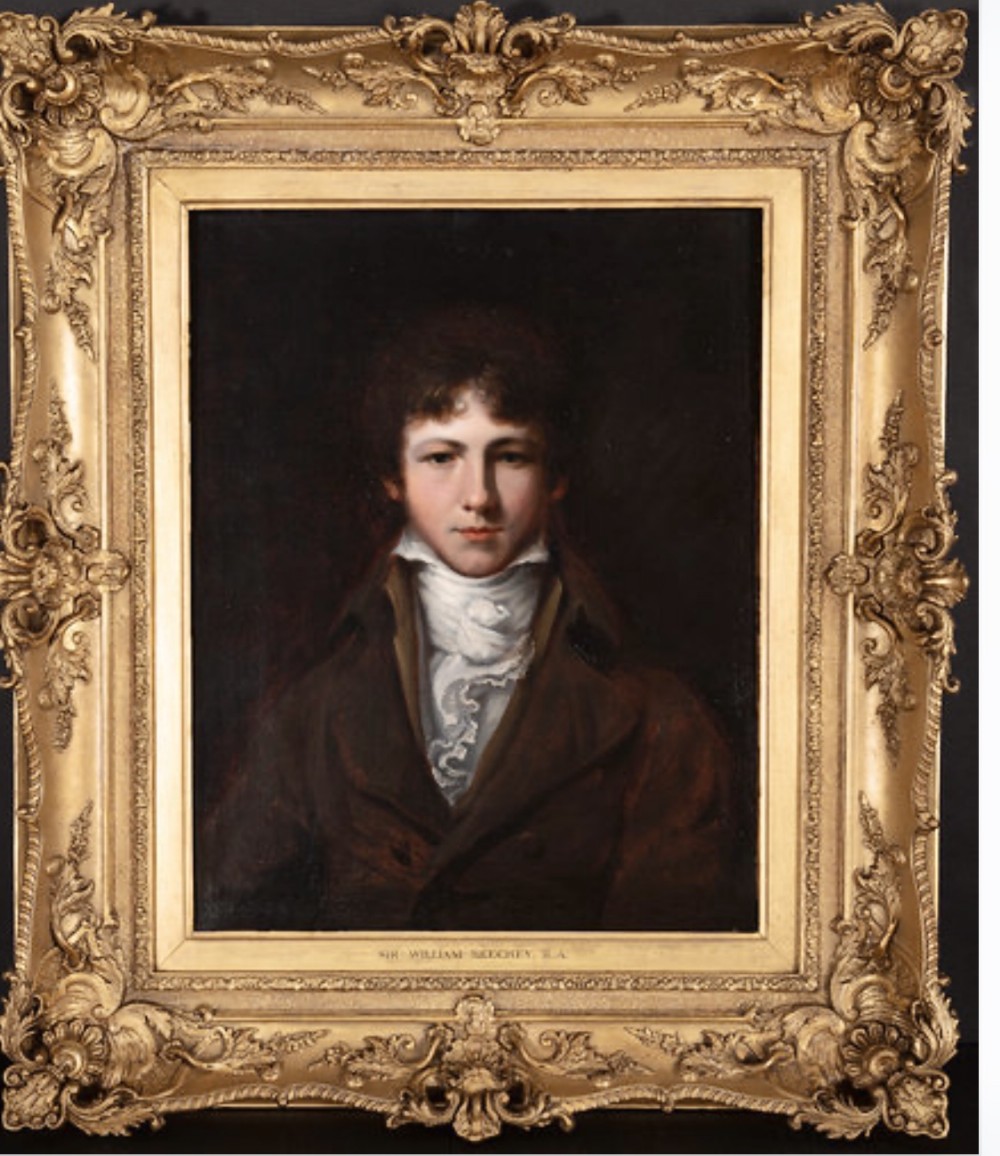 Portrait of Captain Mackinley c.1830, by Sir William Beechey.