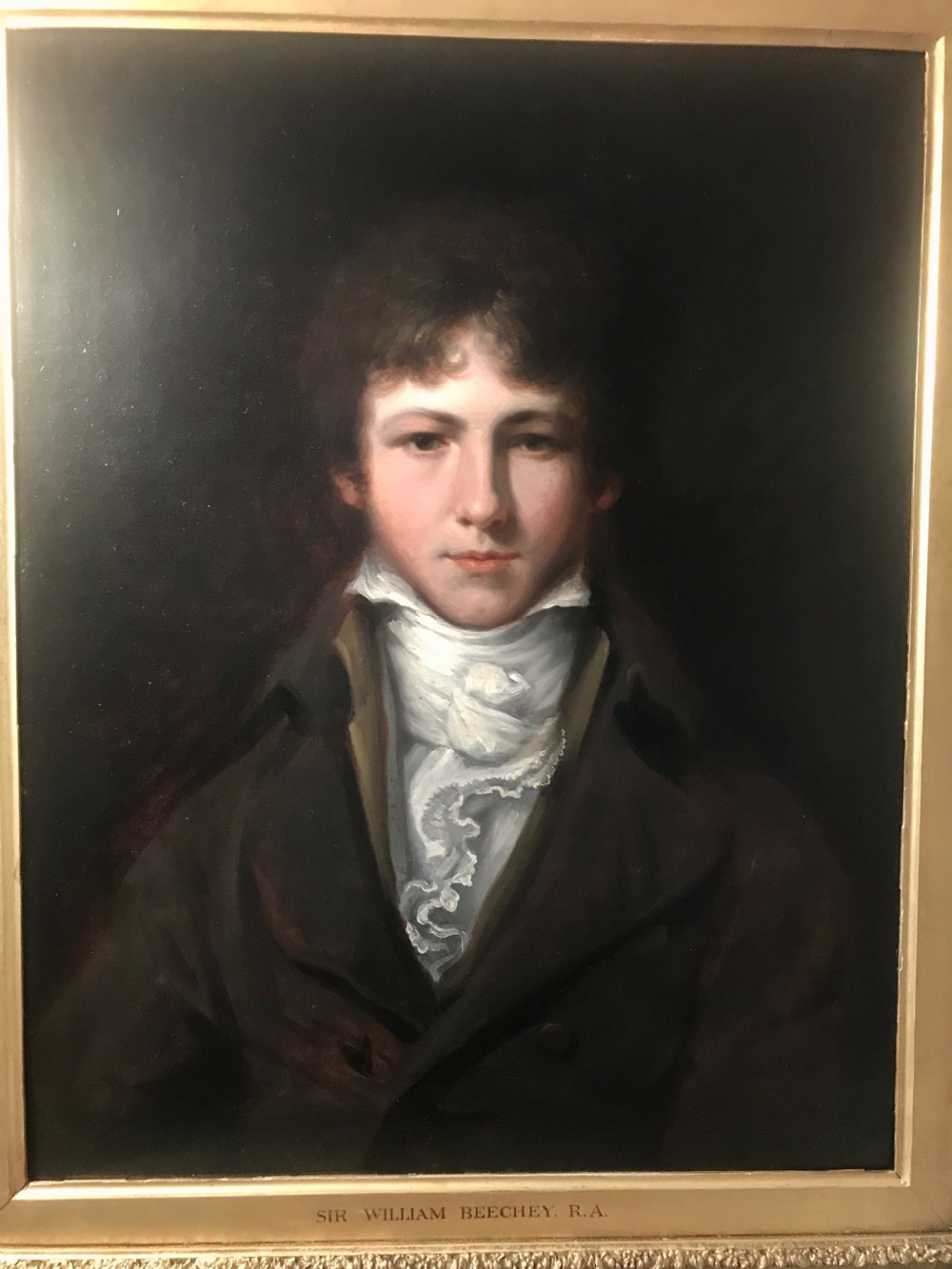 Portrait of Captain Mackinley c.1830, by Sir William Beechey. View II