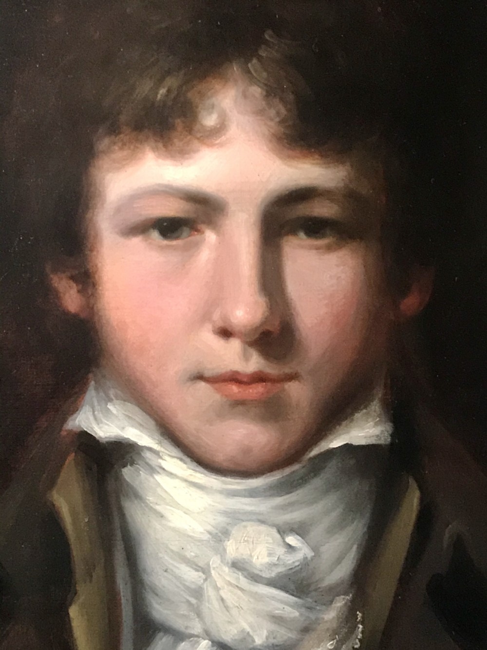 Portrait of Captain Mackinley c.1830, by Sir William Beechey. View III