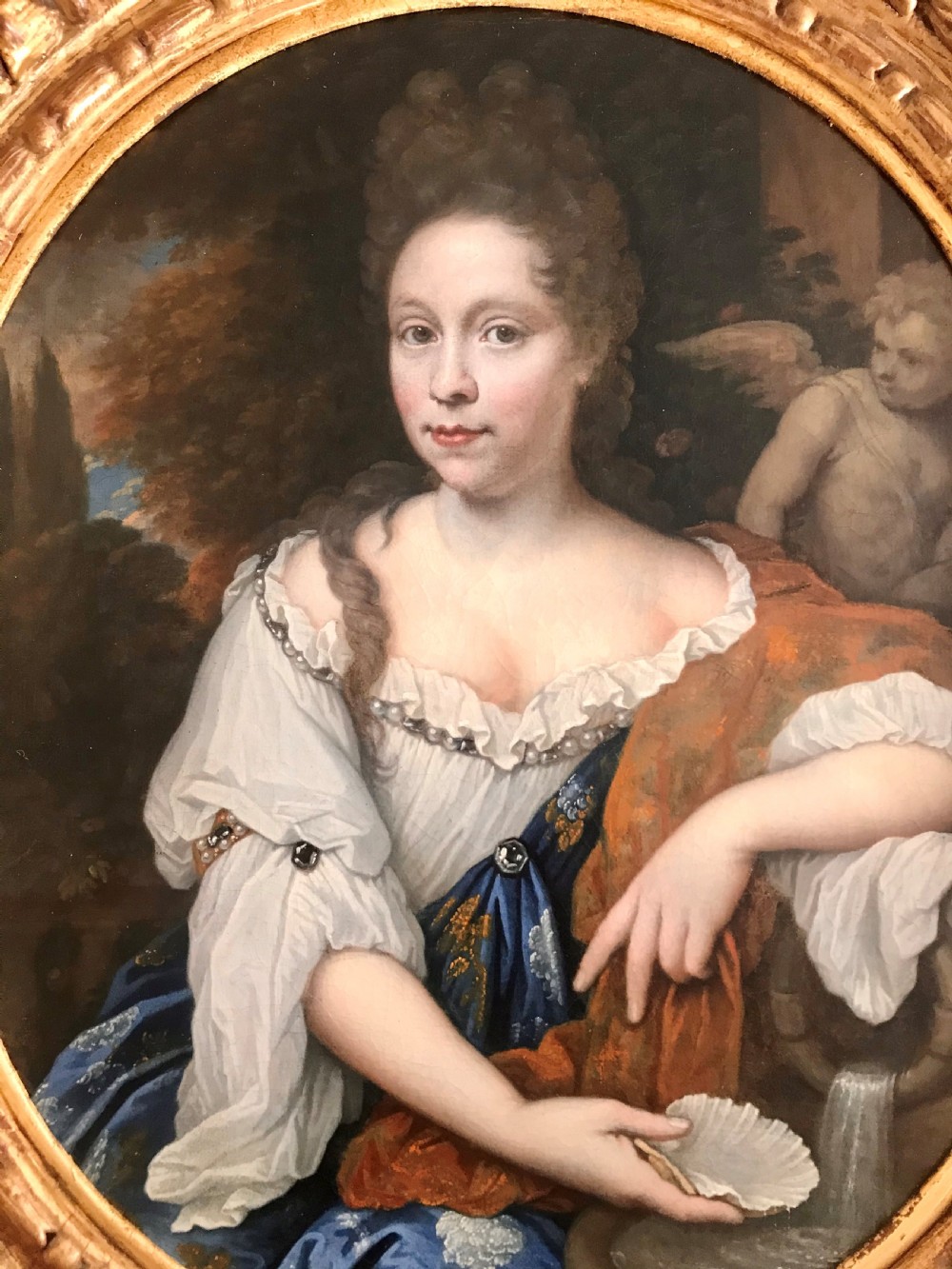 Portrait of Catharina Margaretha Beck c.1695; Attributed to Johannes van Haensbergen. View II