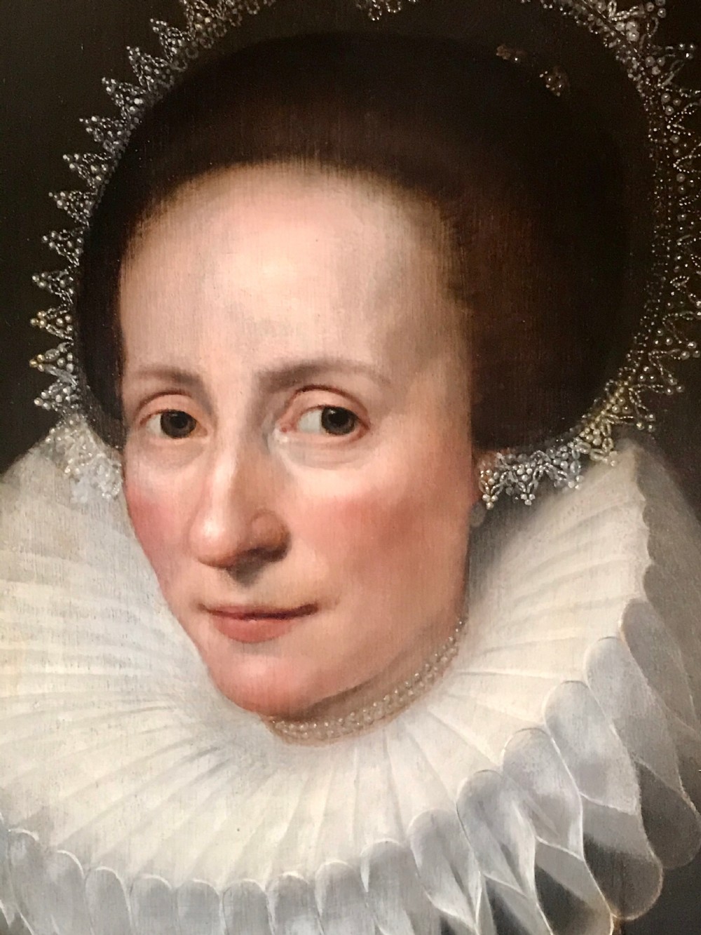 Portrait of Catharina de Rechtere c.1610; Studio or Circle of Cornelis van der Voort. View III