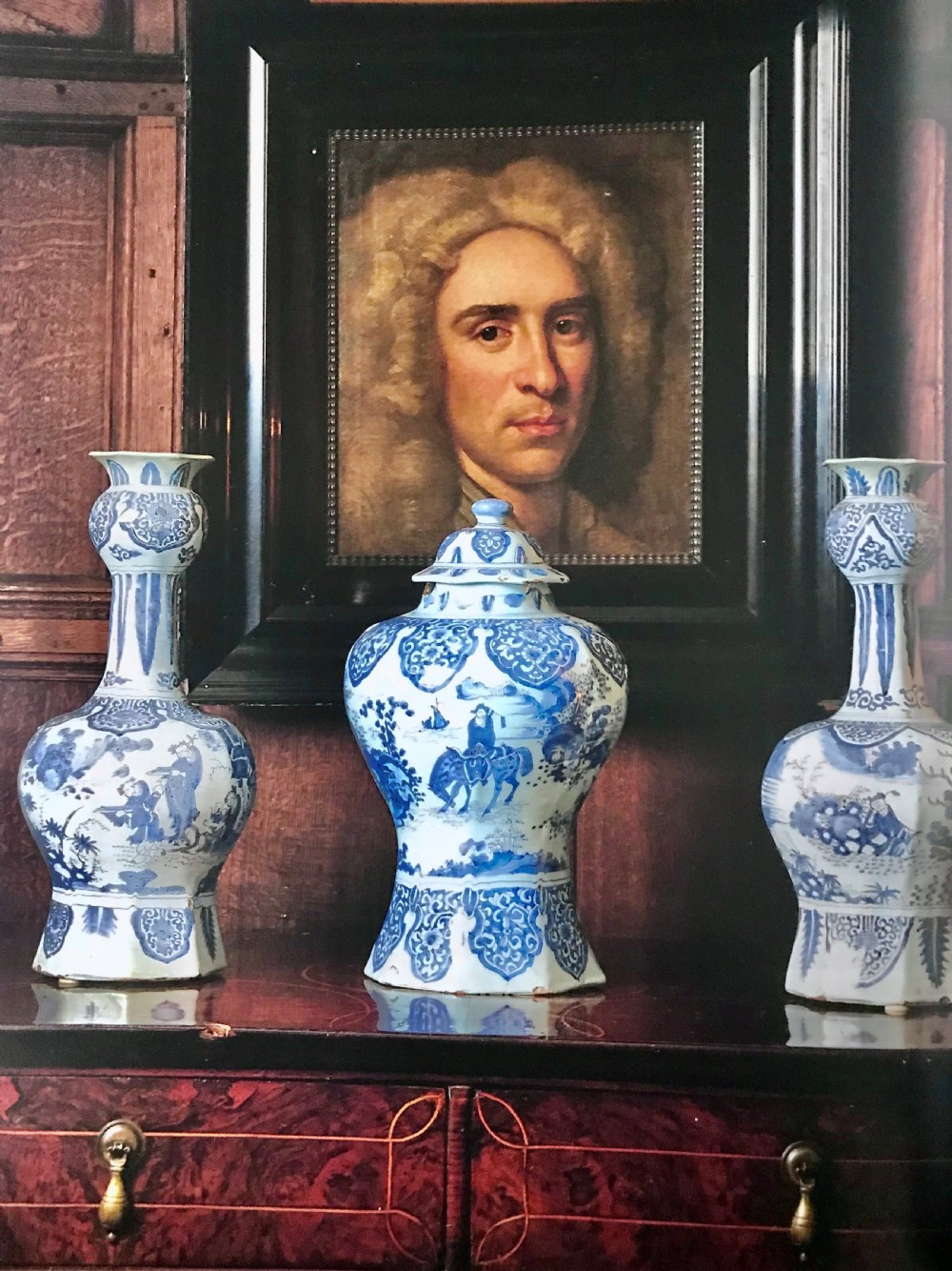 Portrait thought to be of Benjamin Clapham of Braithwaite Hall, West Witton, Yorkshire c1730, by John Vanderbank. View II