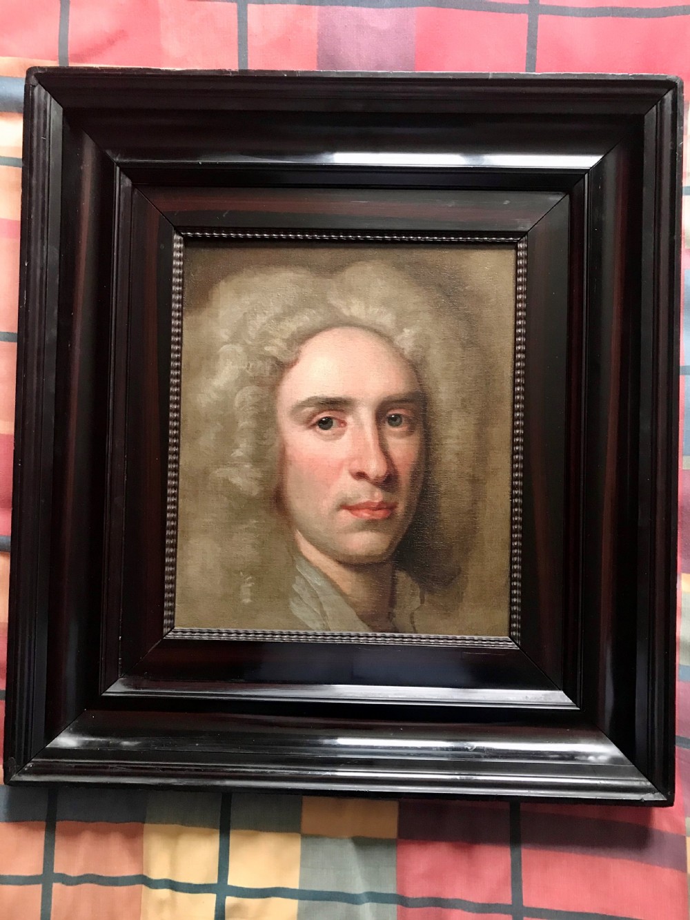 Portrait thought to be of Benjamin Clapham of Braithwaite Hall, West Witton, Yorkshire c1730, by John Vanderbank.