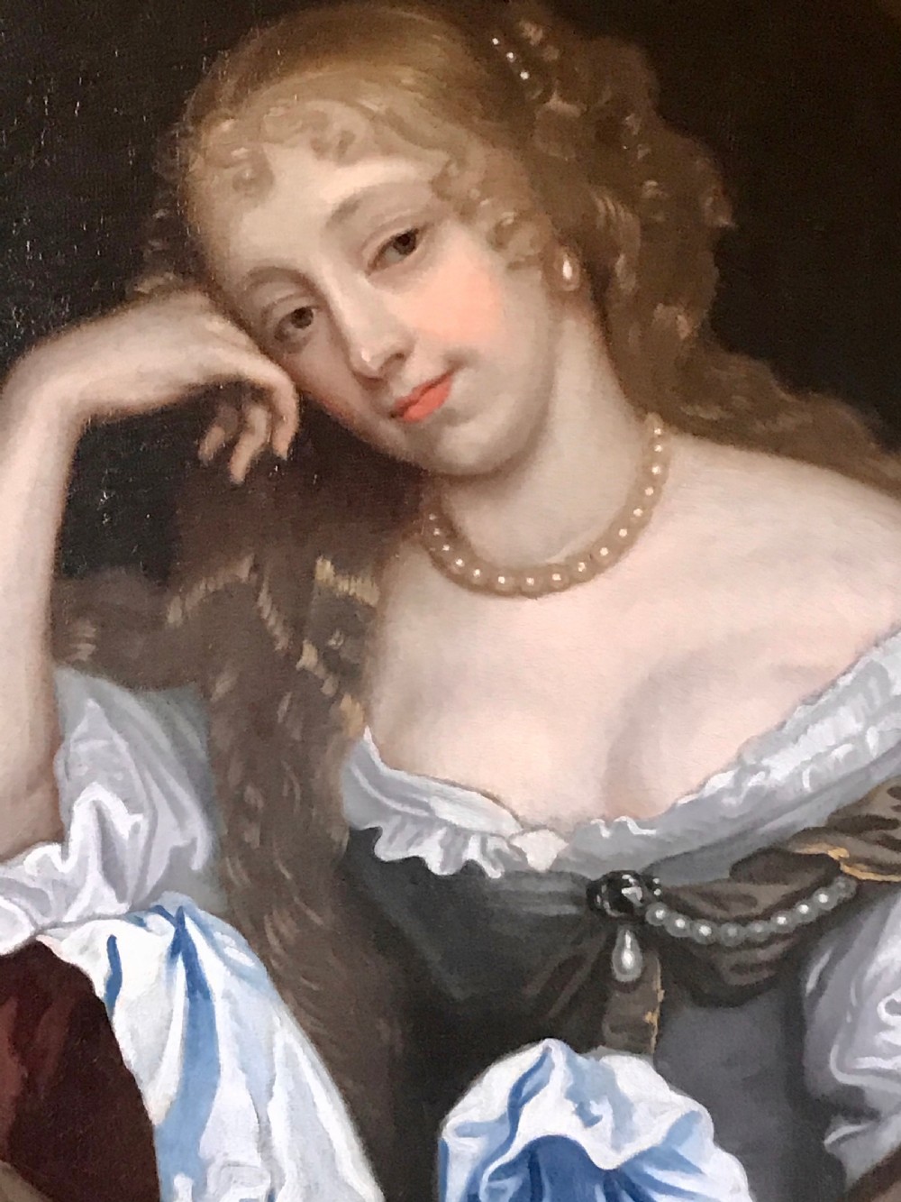 Portrait of the Countess of Radnor, 17th century, after Sir Peter Lely. View II