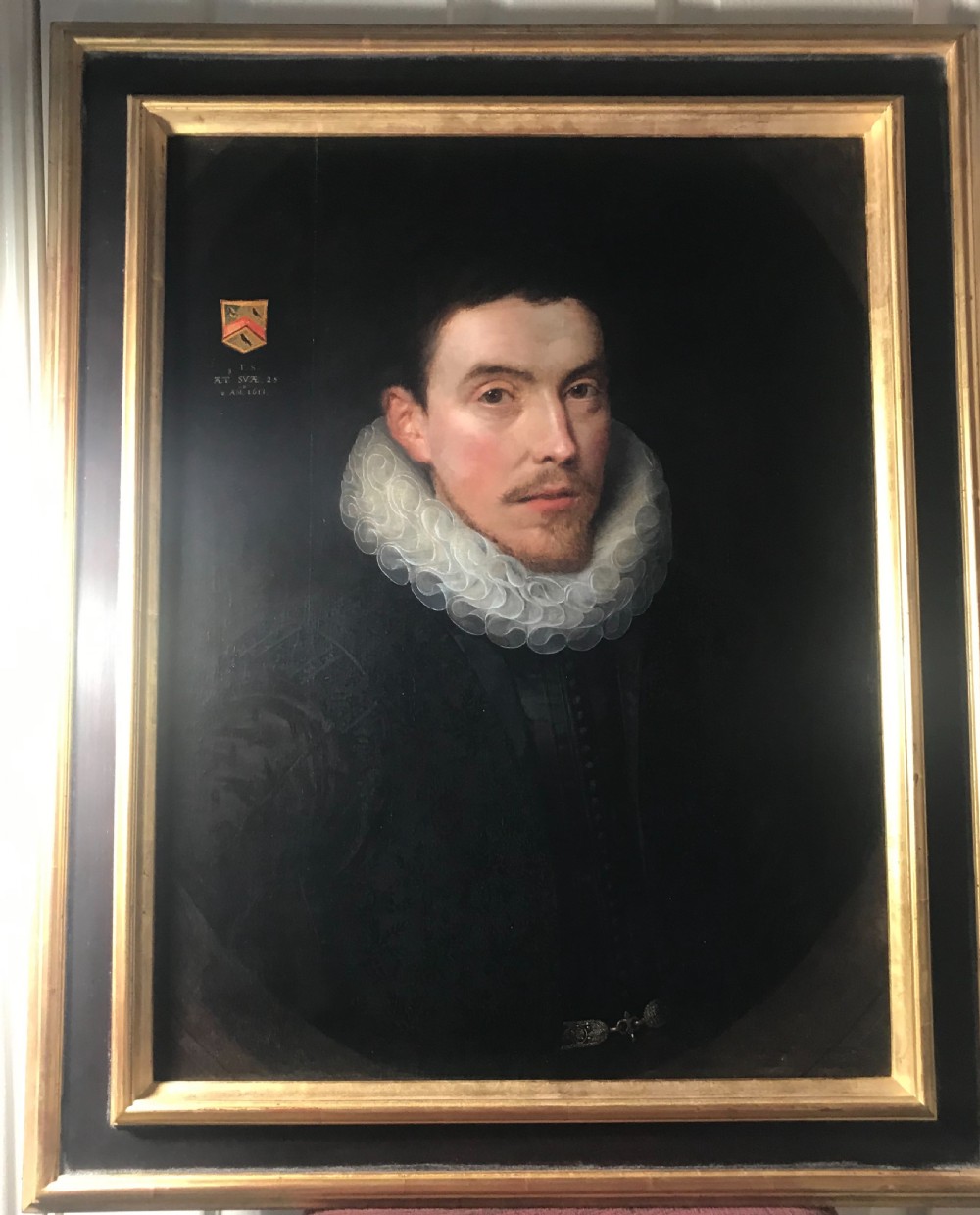 Portrait of Tristram(?) Stafford, 1613; Circle of Paul van Somer. View II