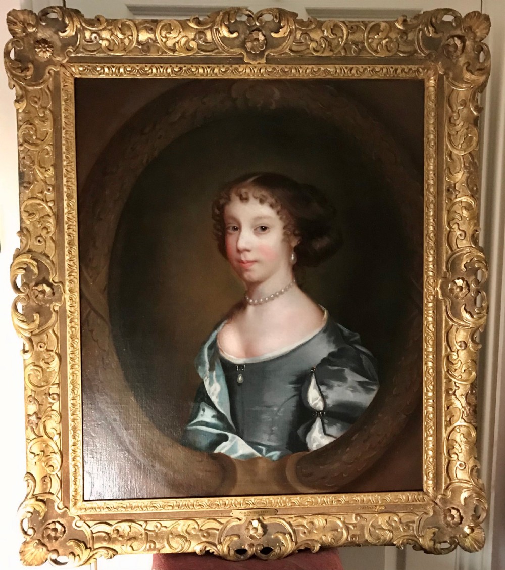 Portrait of Betty Fitzwarren; Studio of Sir Peter Lely.