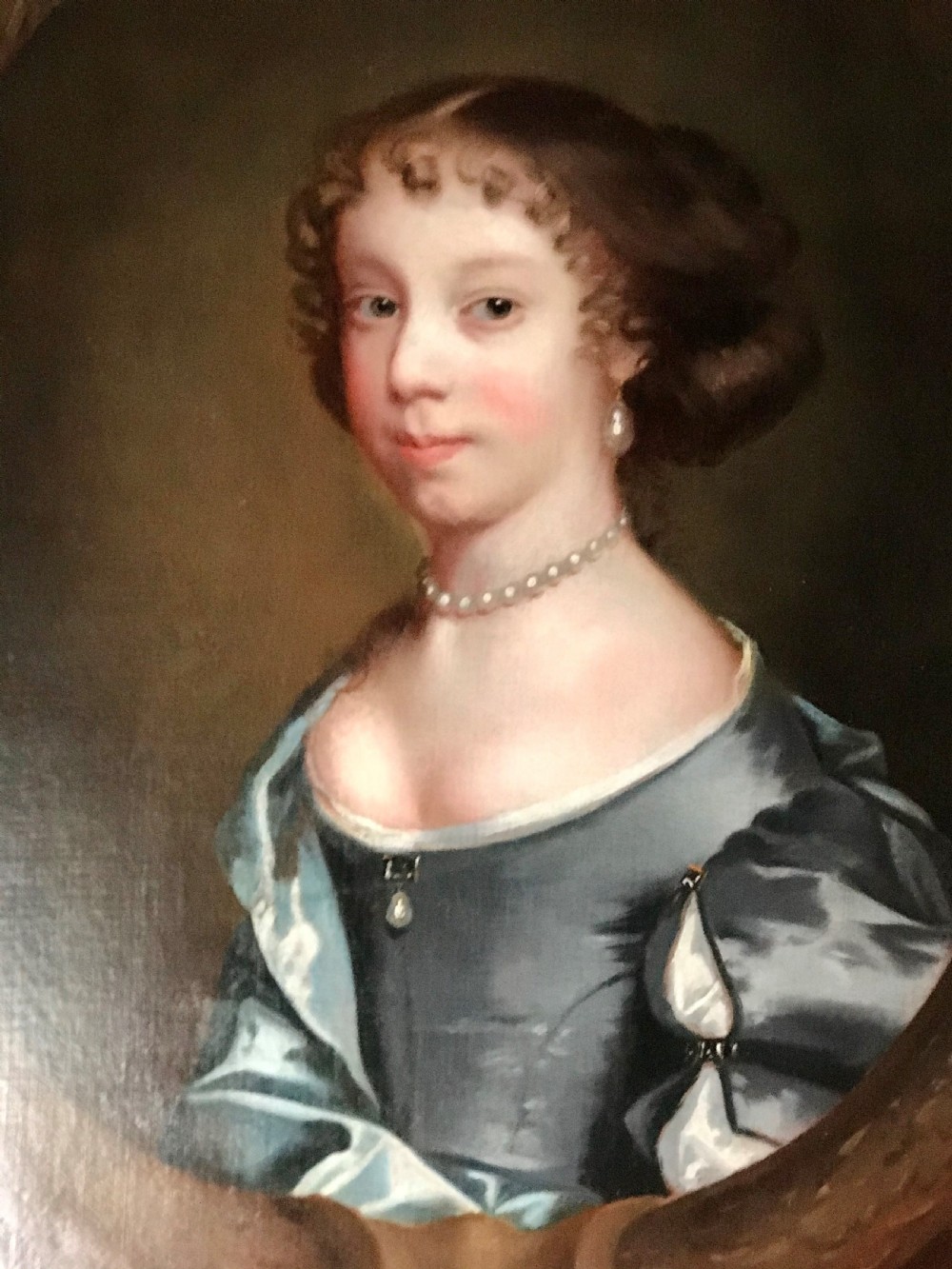 Portrait of Betty Fitzwarren; Studio of Sir Peter Lely. View II