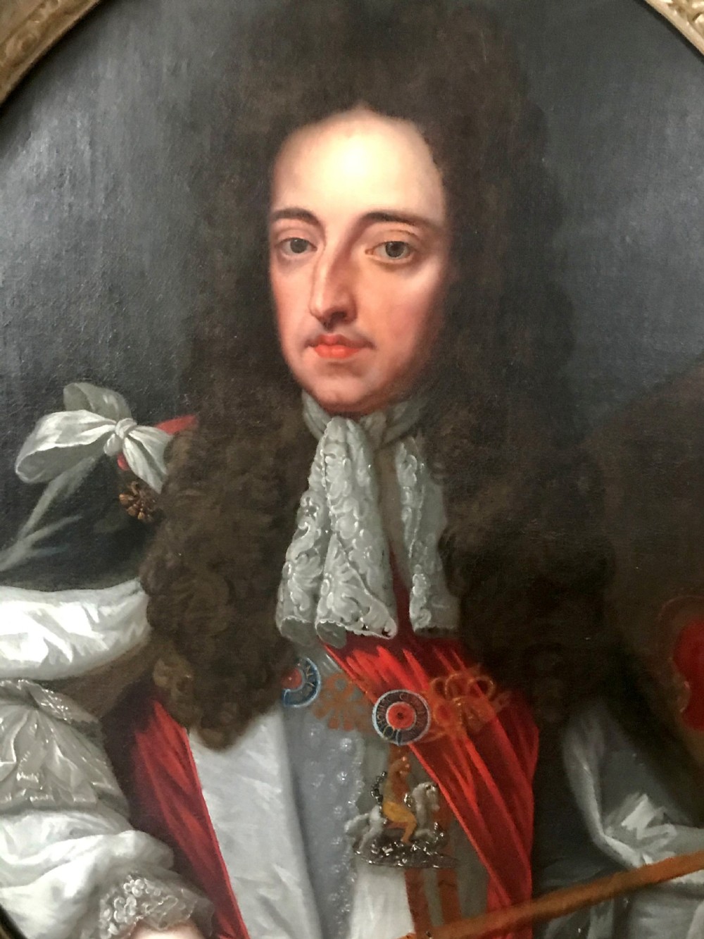 Pair of Portraits of King William and Queen Mary: After Wissing View III