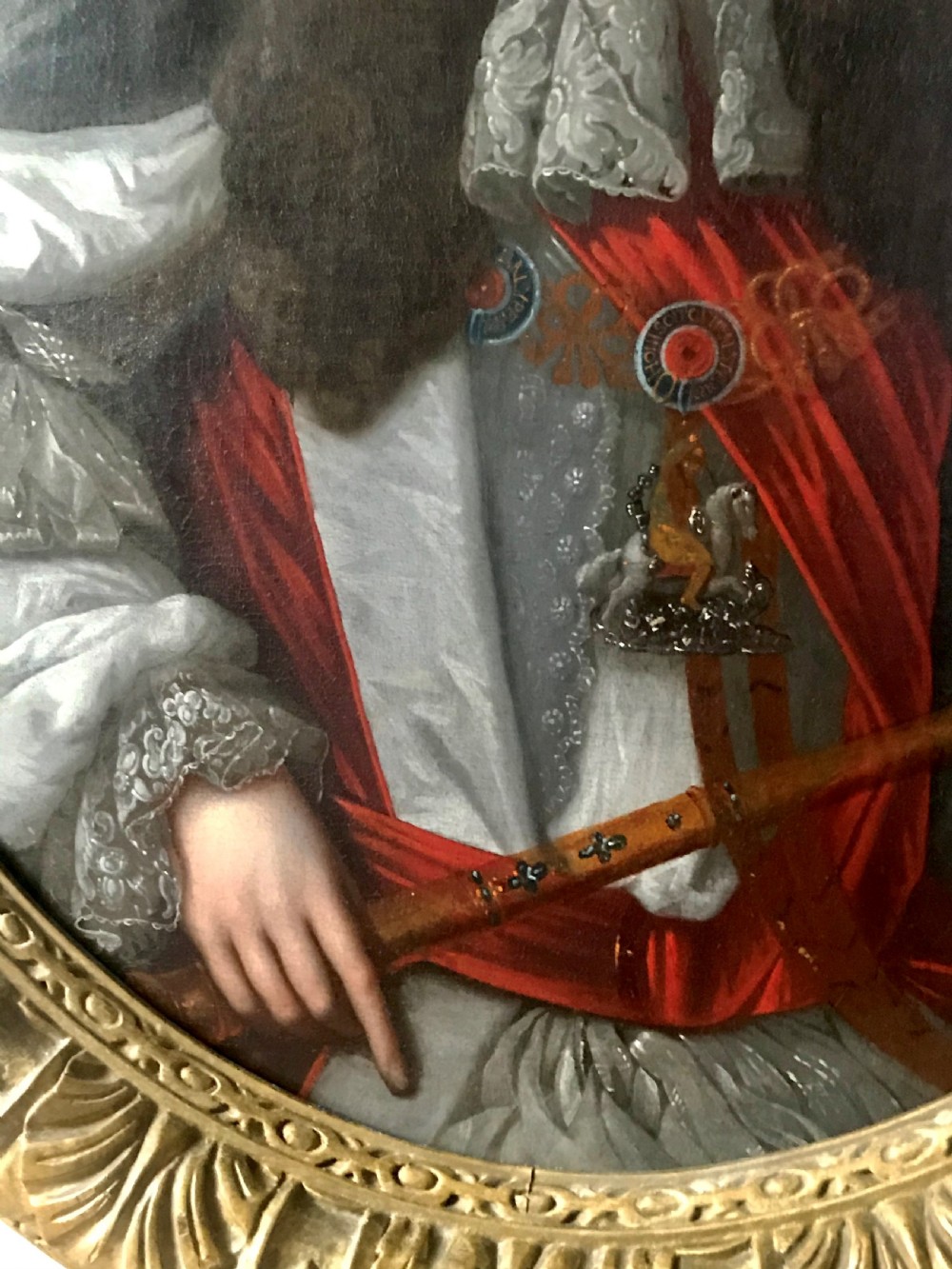 Pair of Portraits of King William and Queen Mary: After Wissing View IV