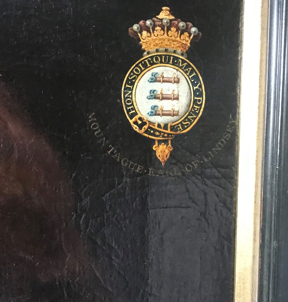 Portrait of Montagu Bertie, 2nd Earl of Lindsey, Studio or Circle of William Dobson. View III