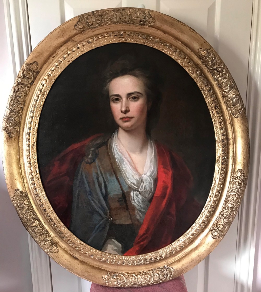 Portrait of a Lady c.1695; Attributed to Jonathan Richardson.
