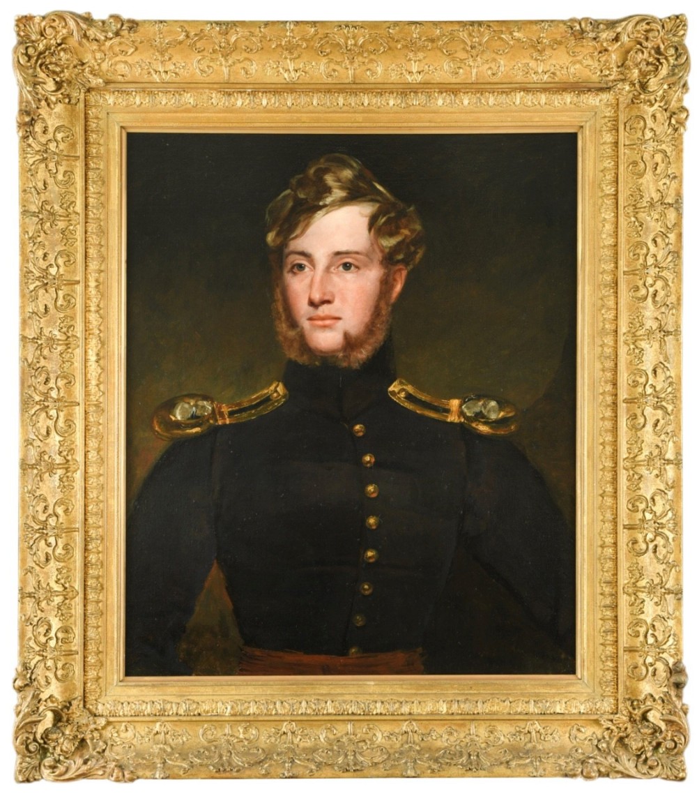 Portrait of an Officer, c. 1840; Studio or Circle of Sir Francis Grant.