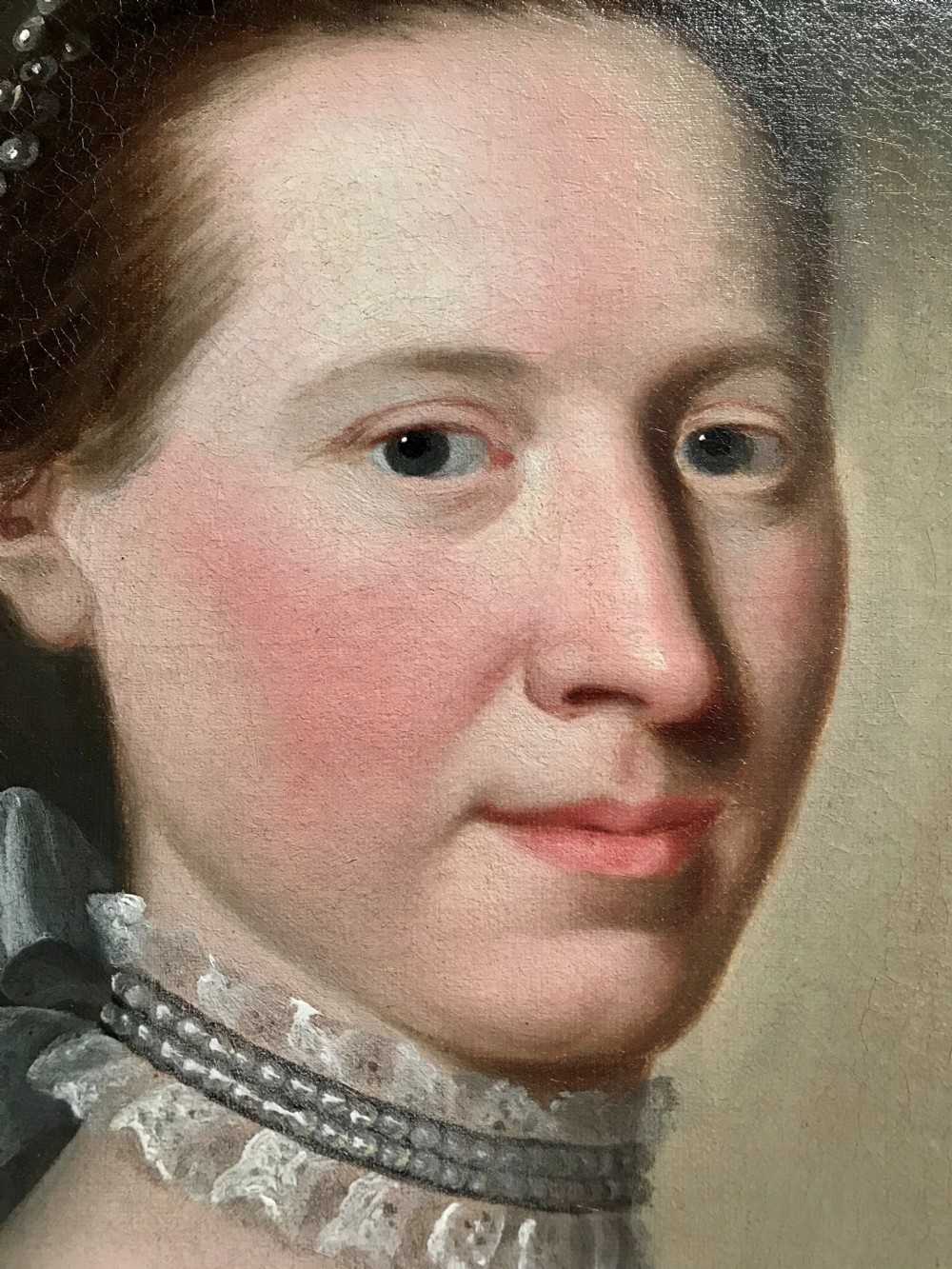 Portrait of Esther Milnes, c.1745, by Thomas Hudson. View III