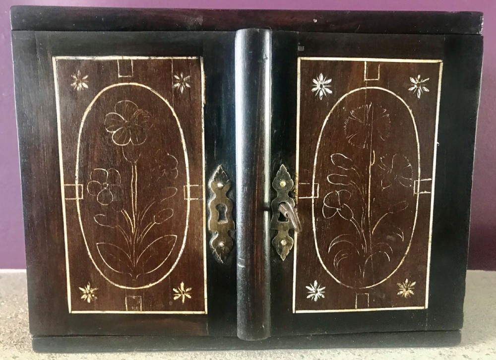 Early 17th century miniature table cabinet. View III