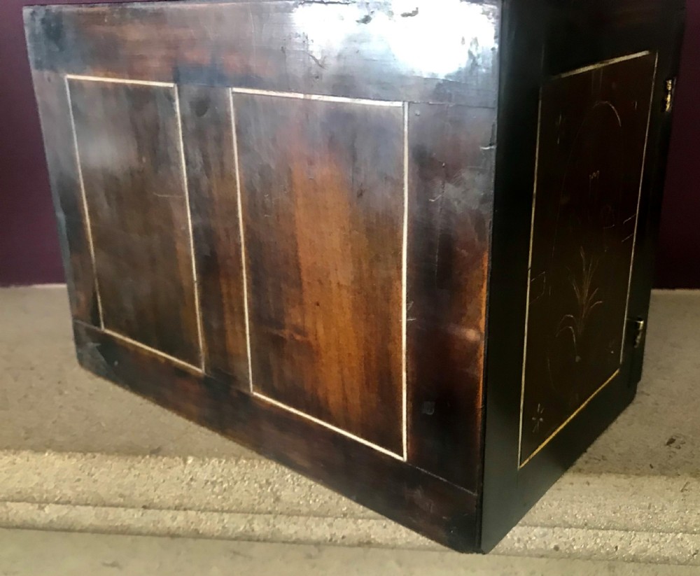 Early 17th century miniature table cabinet. View V