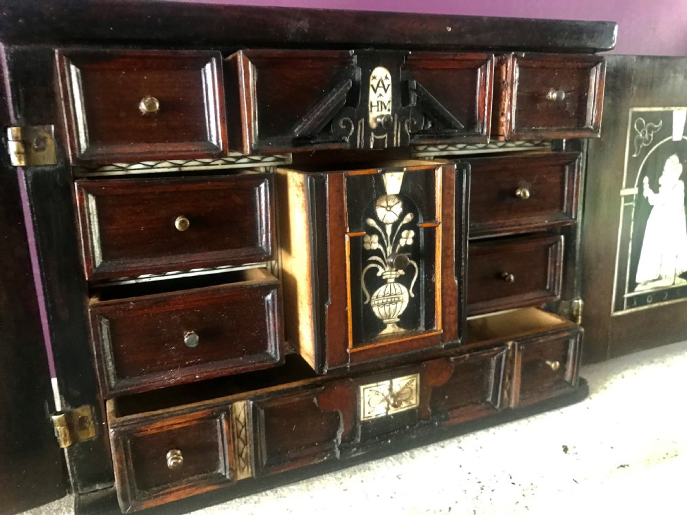 Early 17th century miniature table cabinet. View VII