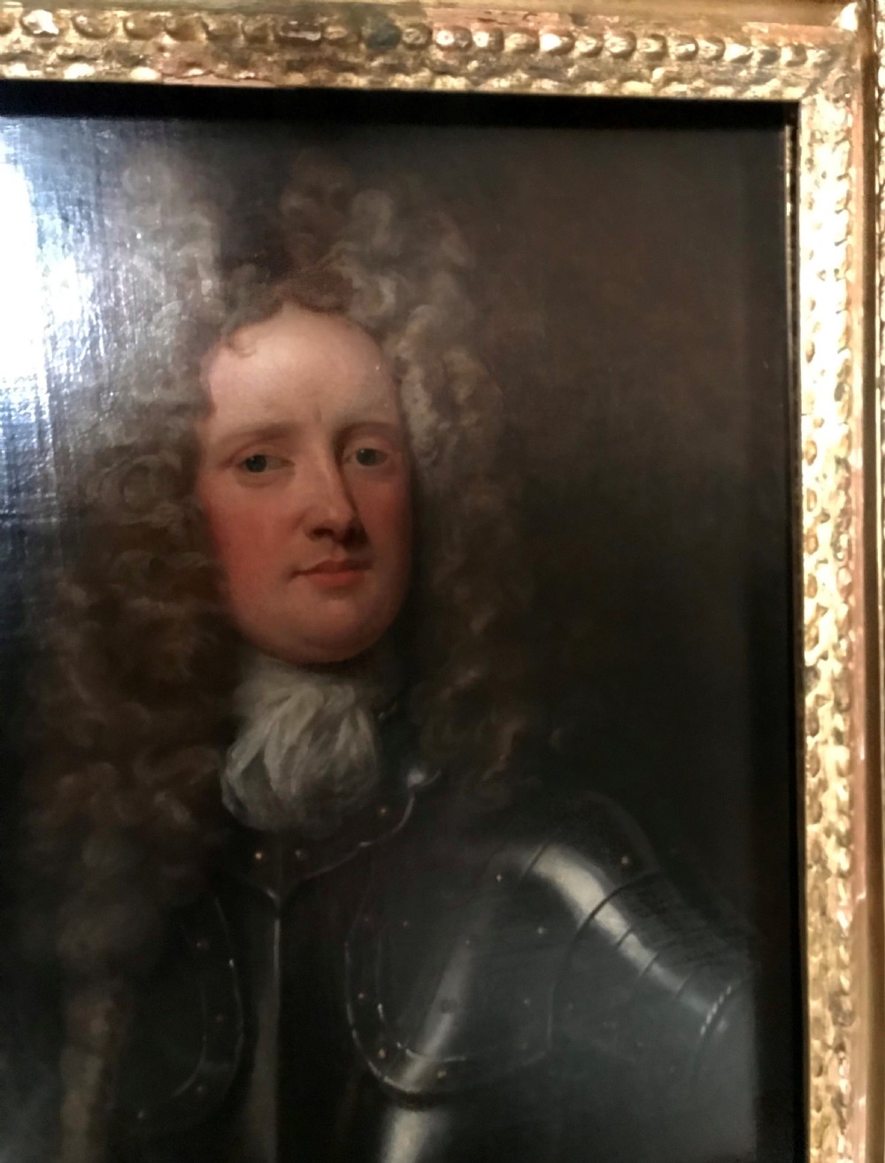 Distressed carved and giltwood frame c.1675 View IV