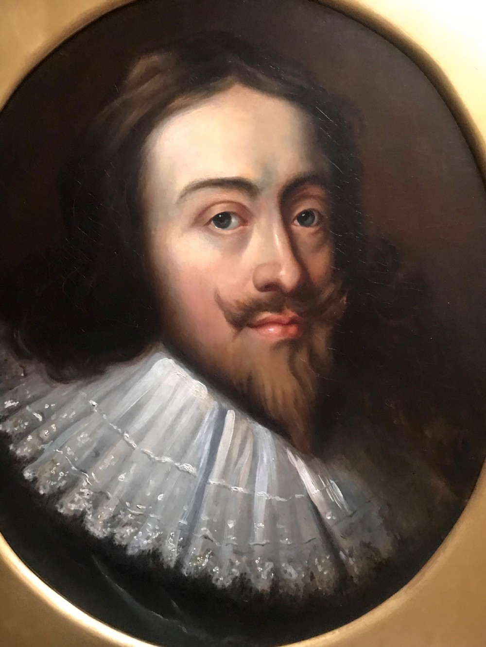Early 19th century. Portrait of King Charles I, After Van Dyck View II