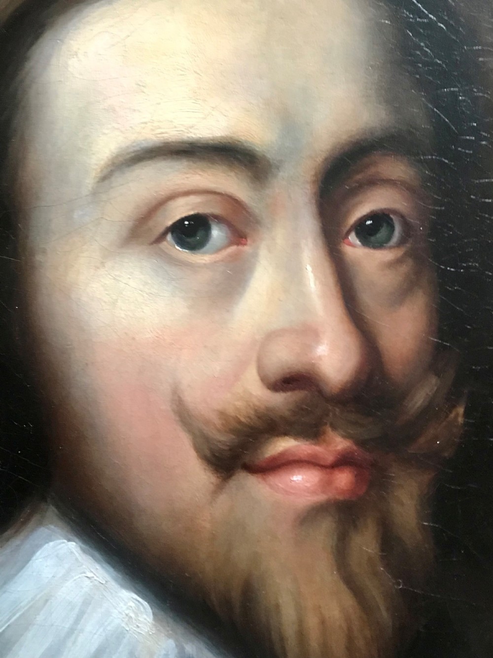 Early 19th century. Portrait of King Charles I, After Van Dyck View III