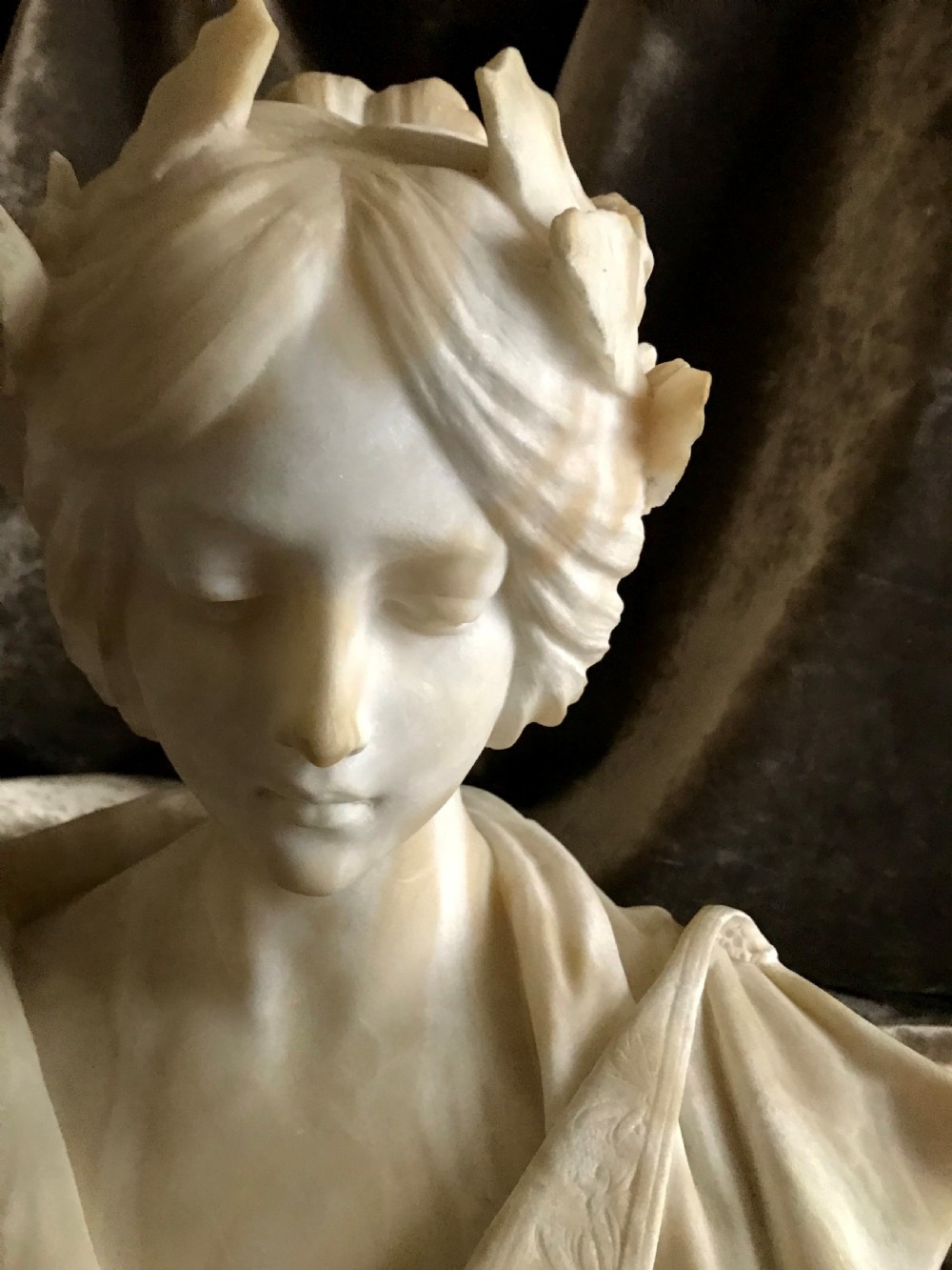 Portrait bust of Sappho, by A. Gennai. View II