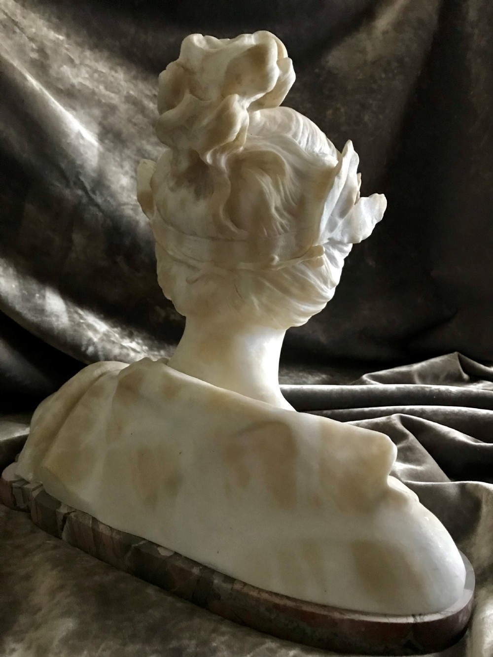 Portrait bust of Sappho, by A. Gennai. View VI