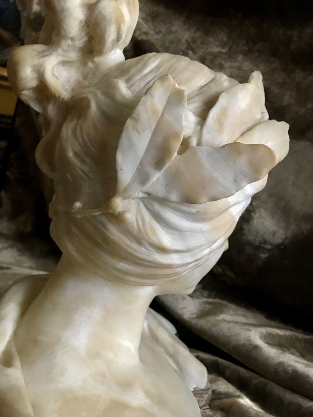 Portrait bust of Sappho, by A. Gennai. View VII
