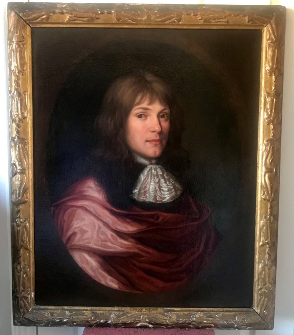 Portrait of a Gentleman c.1665, Studio or Circle of John Michael Wright.