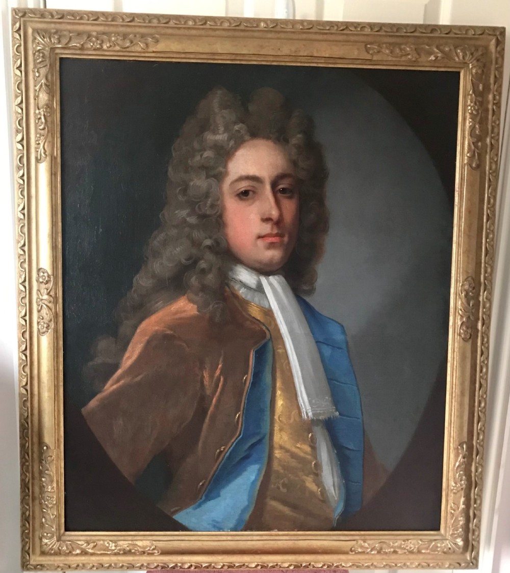 Portrait of a Gentleman by Sir Godfrey Kneller and Studio c.1710.
