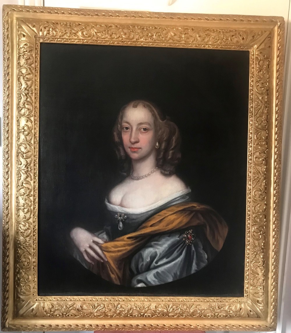 Portrait of a Lady c.1665, Circle of Sir Peter Lely.