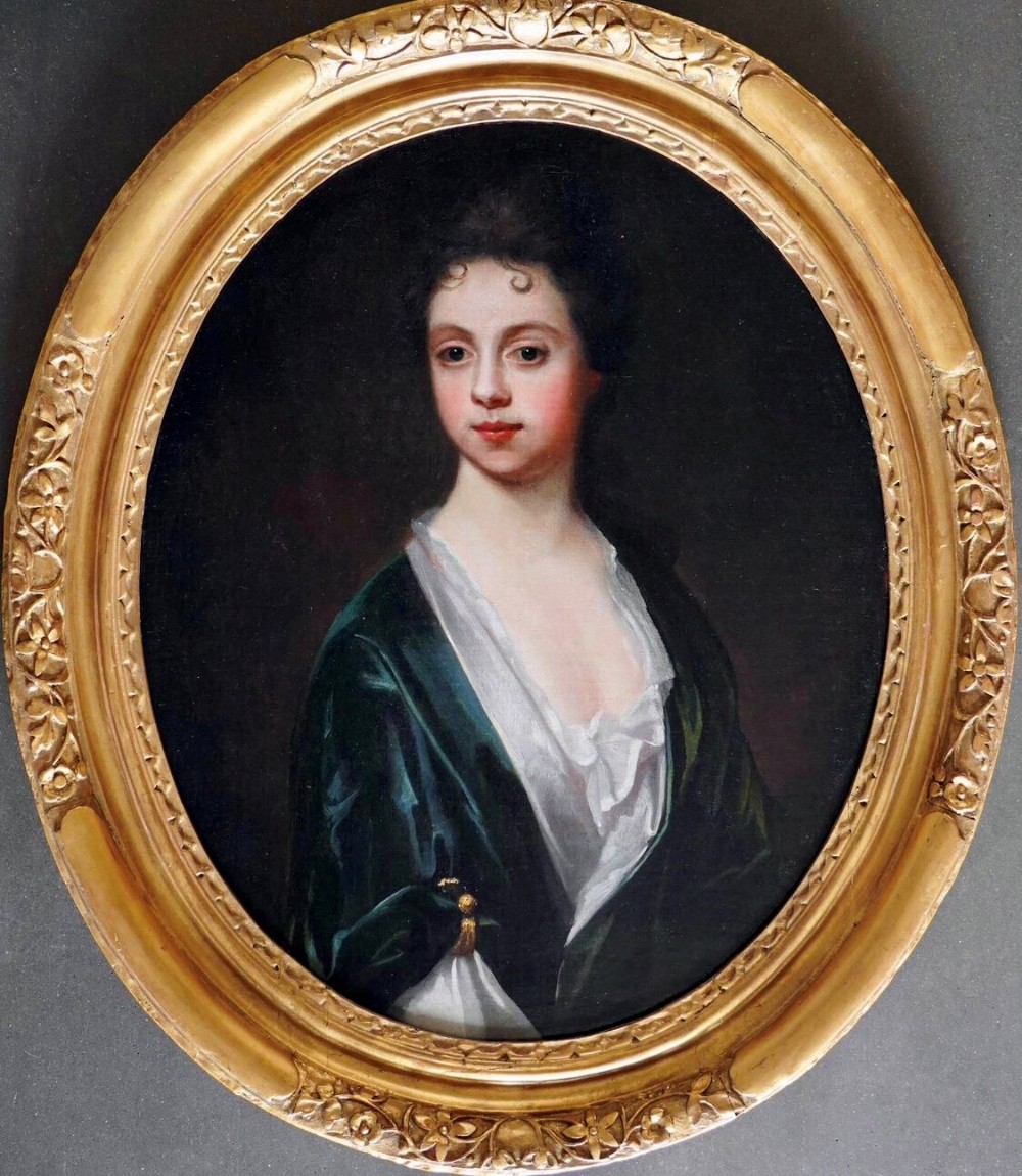 Portrait of a Lady c. 1710; Follower of Sir Godfrey Kneller.