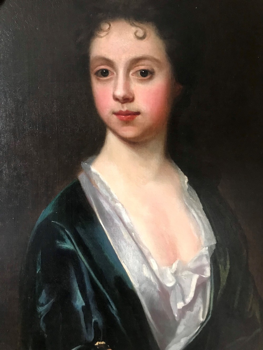 Portrait of a Lady c. 1710; Follower of Sir Godfrey Kneller. View II