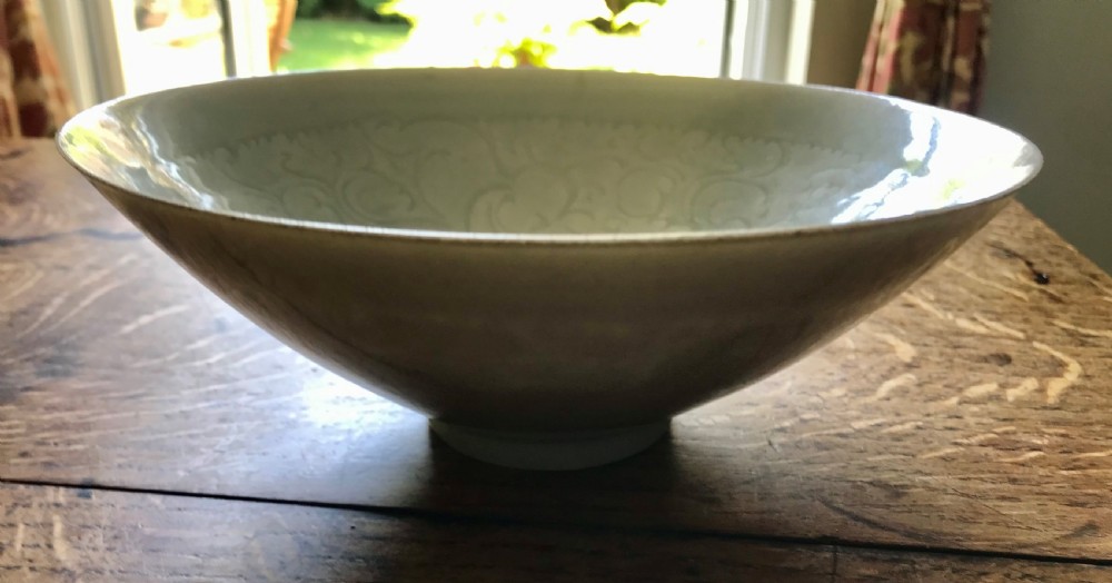 Song Dynasty (960-1279) celadon bowl. View IV