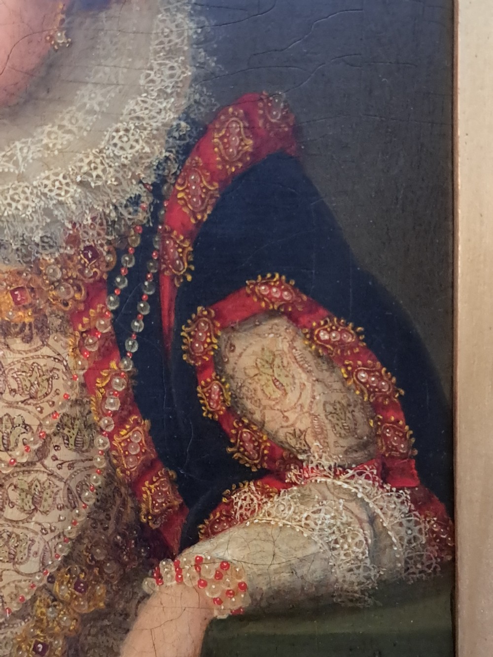 Portrait traditionally called Lady Arabella Stuart, 18th century. View IV
