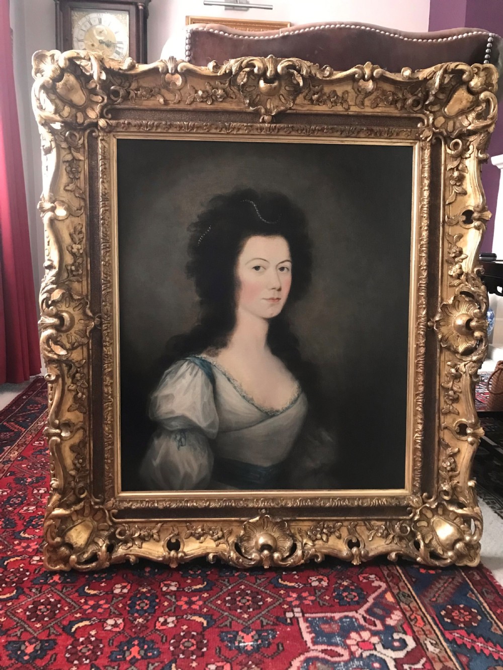 Portrait of Ann Bosquet c.1785, Studio or Circle of Richard Cosway.