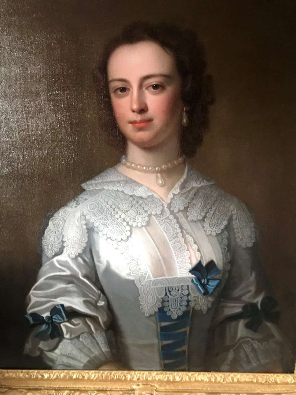 Portrait of Susannah Earle c.1740, by Henry Pickering. View II