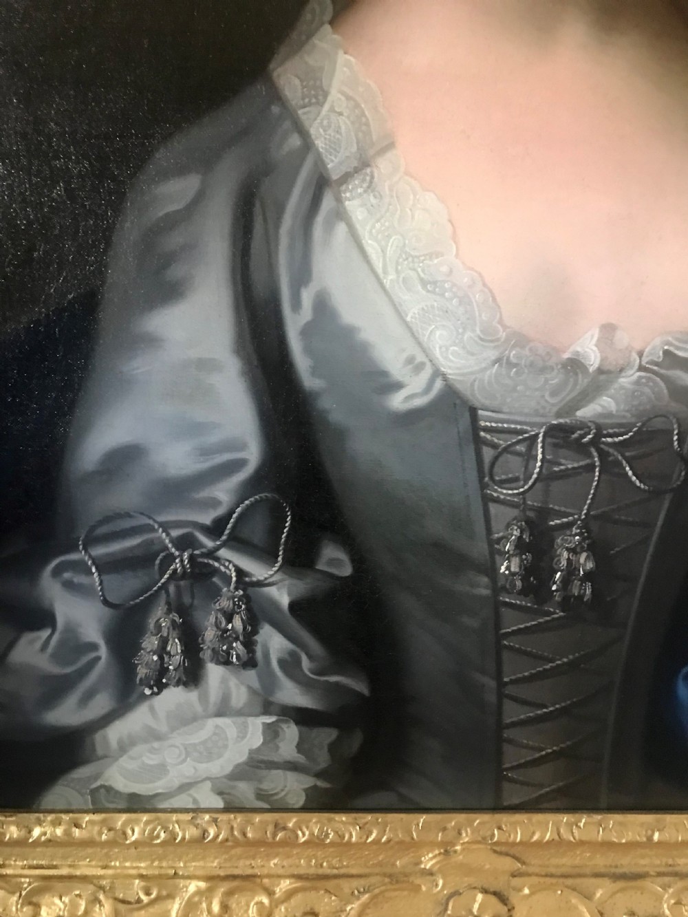 Portrait of Mrs. E. Browne C.1740, By Henry Pickering. View IV