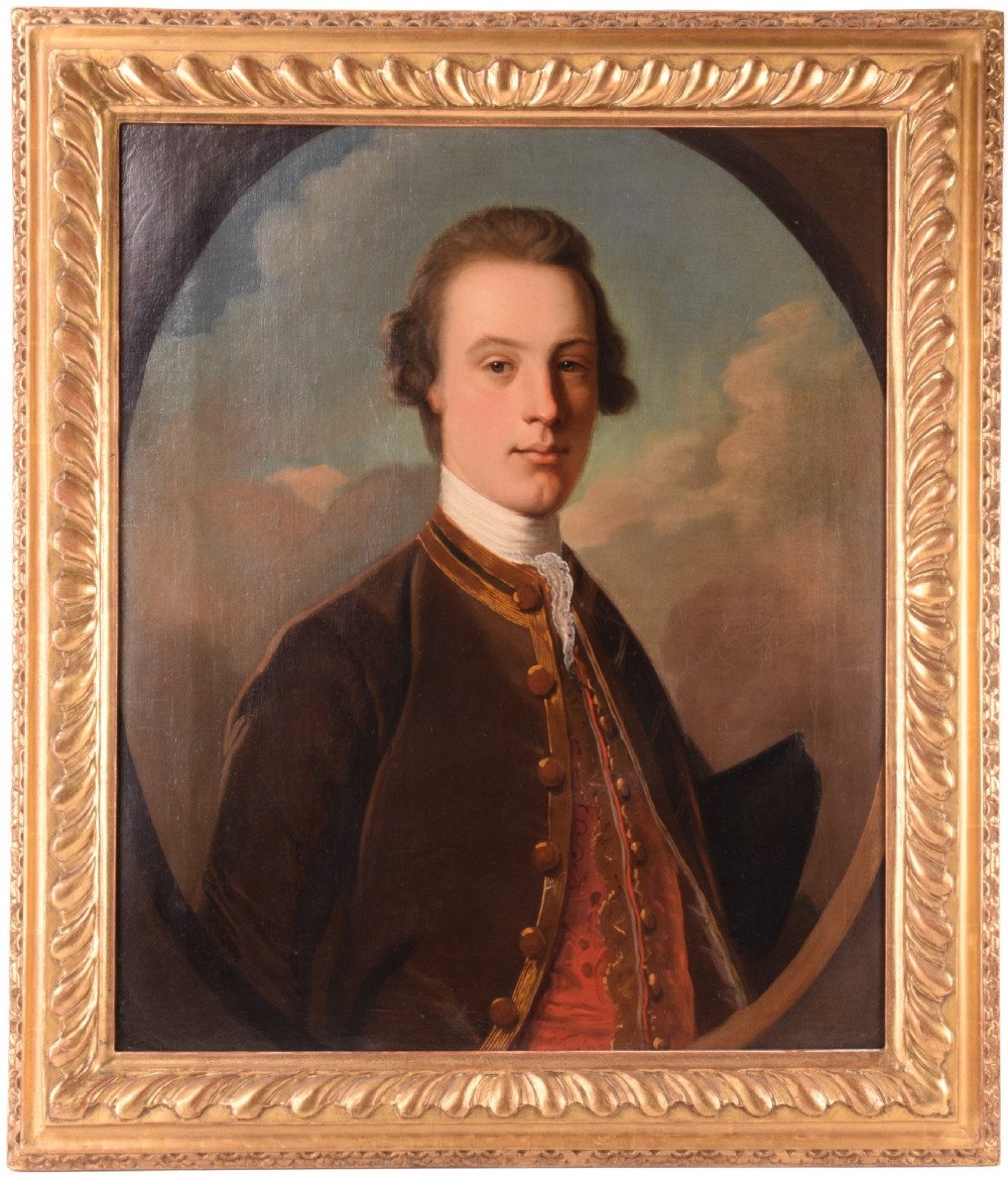 Portrait of Keith Urquhart of Meldrum, Follower of Allan Ramsay.